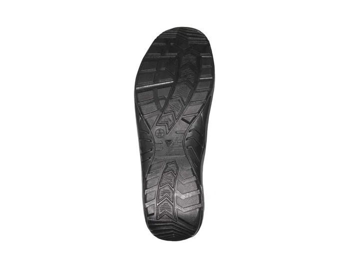Deltaplus Asti Zapatos de Seguridad de Piel de Serraje Afelpado, Talla 39, Negro