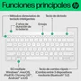 HP Teclado Multidispositivo Compacto 350 con Bluetooth