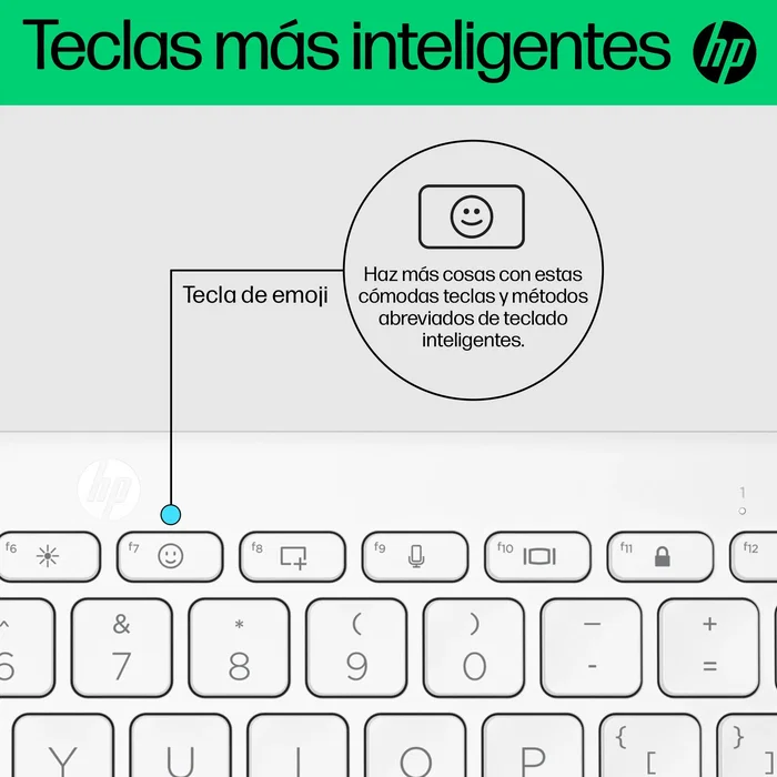 HP Teclado Multidispositivo Compacto 350 con Bluetooth