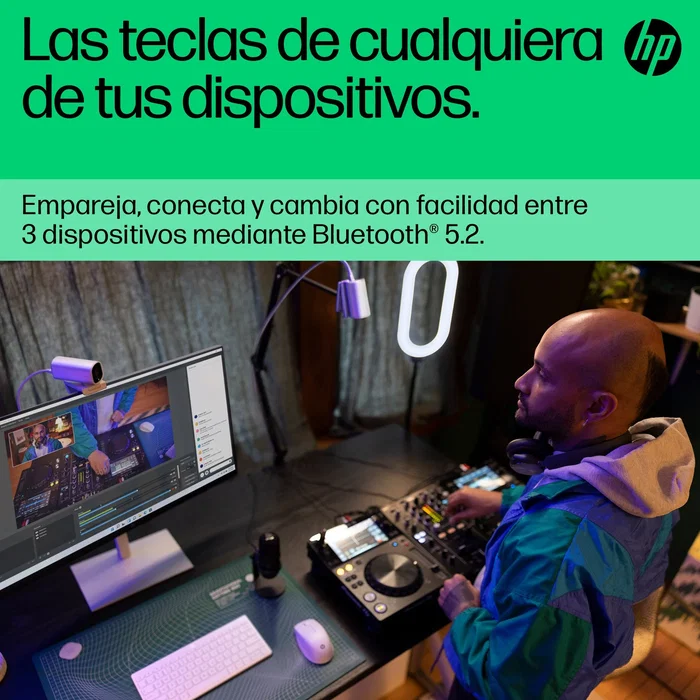 HP Teclado Multidispositivo Compacto 350 con Bluetooth