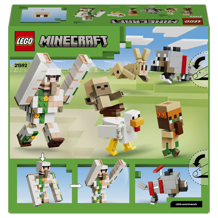 LEGO Minecraft Ataque del Jinete Avícola en el Desierto 21592