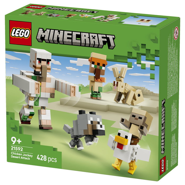 LEGO Minecraft Ataque del Jinete Avícola en el Desierto 21592