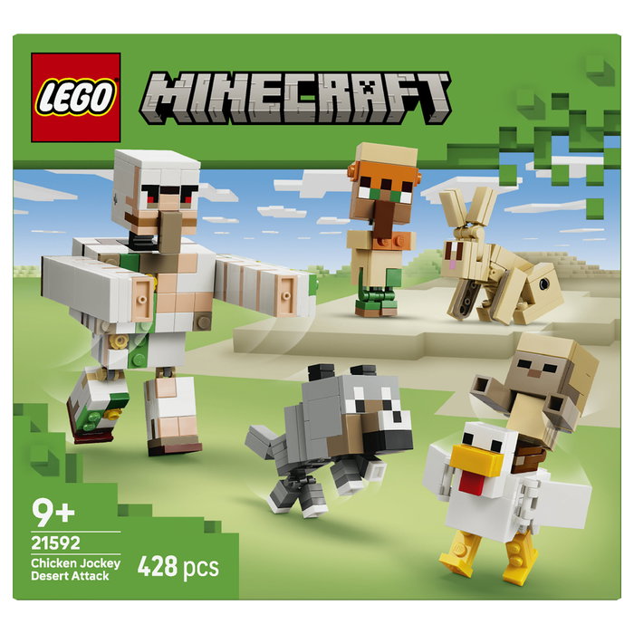 LEGO Minecraft Ataque del Jinete Avícola en el Desierto 21592