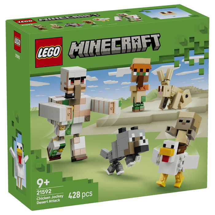 LEGO Minecraft Ataque del Jinete Avícola en el Desierto 21592