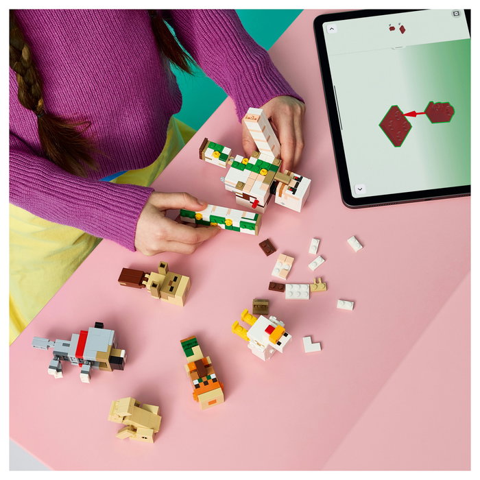 LEGO Minecraft Ataque del Jinete Avícola en el Desierto 21592