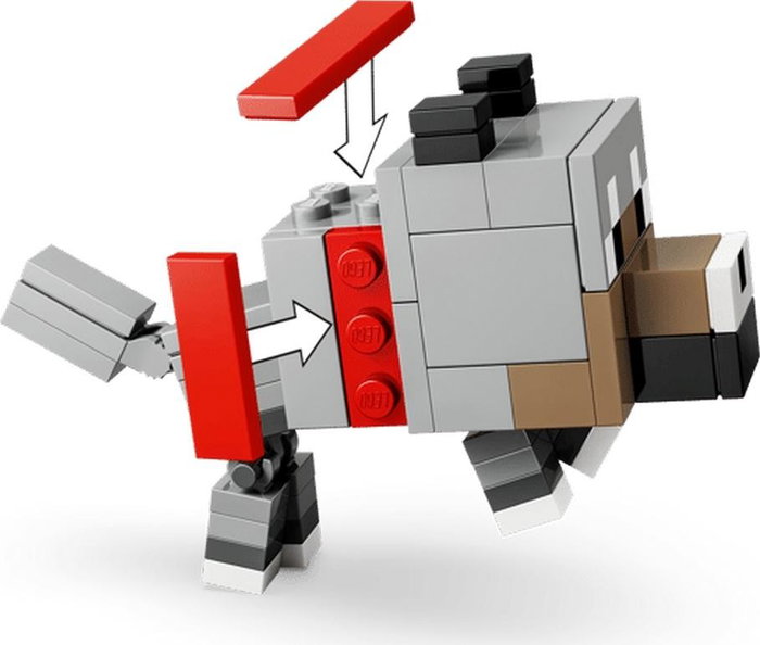 LEGO Minecraft Ataque del Jinete Avícola en el Desierto 21592