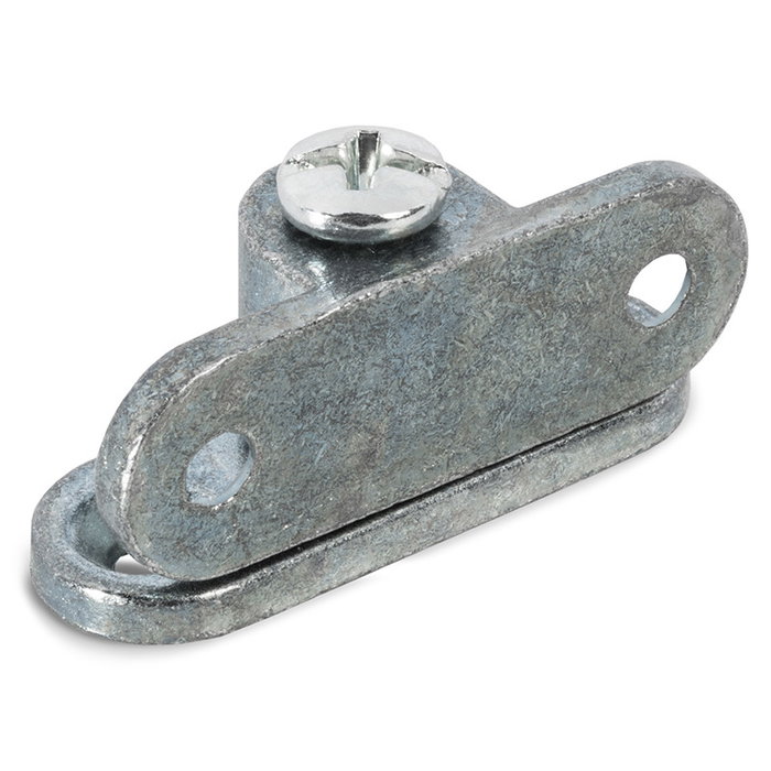 Herrajes Alk Ensamblaje Conexion Duos Con Tornillo Acabado Zincado