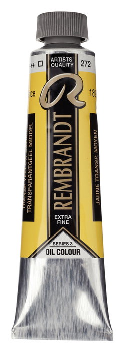 Rembrandt Óleo Amarillo Transparente Medio 272 Tubo 40 ml Rembrandt Óleo Amarillo Transparente Medio 272 Tubo 40 ml