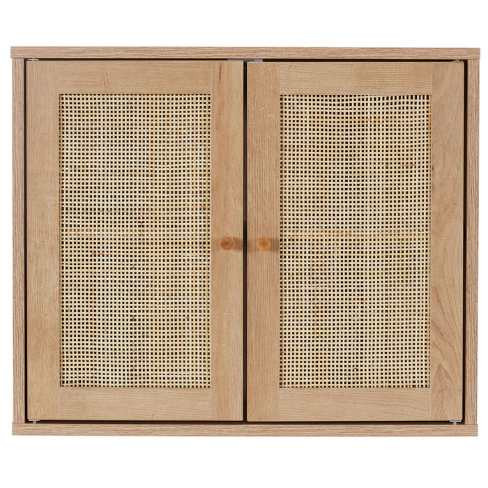 Home Deco Factory Armario Pared Bali 60x20 cm, Altura 50 cm, Colección Natural