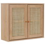 Home Deco Factory Armario Pared Bali 60x20 cm, Altura 50 cm, Colección Natural