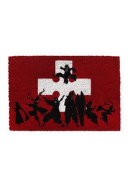 Sd Toys Felpudo 60x40 cm Logo Fire Force Fibra de Coco