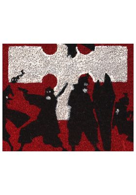 Fire force equipo felpudo 60x40 cm fire force