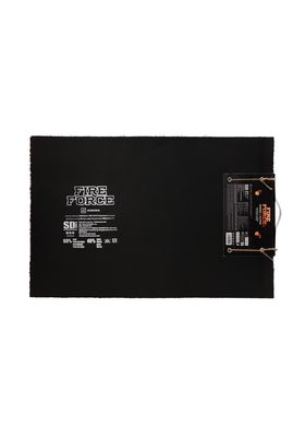 Fire force equipo felpudo 60x40 cm fire force