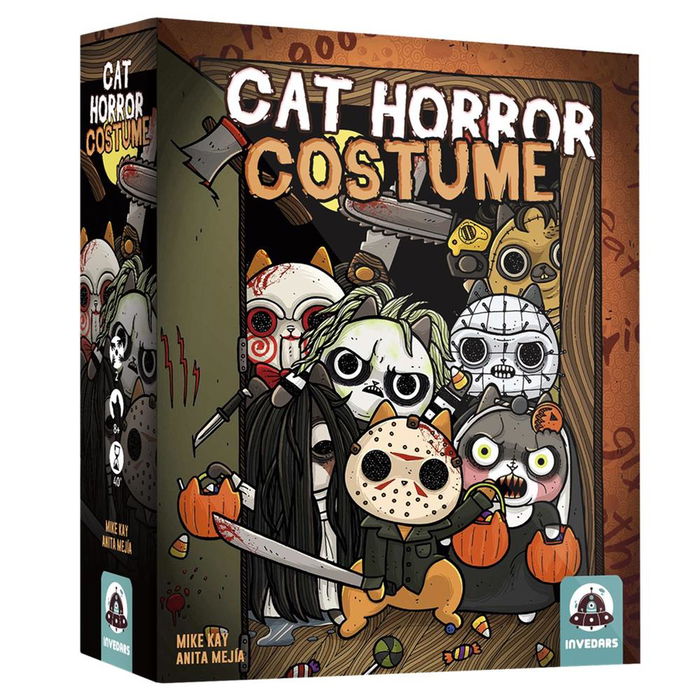 Cthulhu Project Cat Horror Costume Juego de Mesa de Colocación de Losetas para 2 Jugadores (8+ Años) - Ref. INVCHC01ES