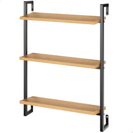 MAX HOME Estantería de pared de 3 baldas