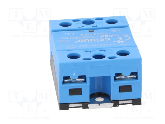 CELDUC Relé de semiconductor SO9 25A 12-280VAC CELDUC Relé de semiconductor SO9 25A 12-280VAC