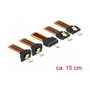 DeLOCK 60150 Cable de alimentación SATA 15 pin, 1 a 4