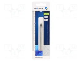 HÖGERT TECHNIK Broca para vidrio de 8 mm y 80 mm