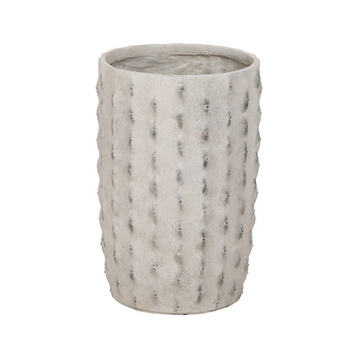 S/3 Jarrón Crema Magnesio Decoración 34,50 X 34,50 X 54 cm