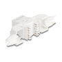 DeLOCK 90721 Módulo Keystone RJ45 hembra a LSA Cat.6A UTP 180° sin herramientas con tornillo de fijación de cable