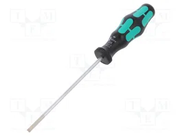 WERA Destornillador plano Kraftform Lasertip 3,5x0,6mm