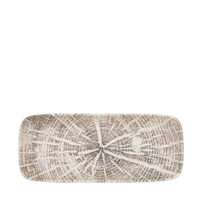 Summa Forest Blanco Fuente Rectangular 29x12cm (Set de 4) Plato Organic Summa Forest Blanco Fuente Rectangular 29x12cm (Set de 4) Plato Organic