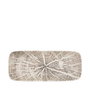 Summa Forest Blanco Fuente Rectangular 29x12cm (Set de 4) Plato Organic