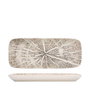 Summa Forest Blanco Fuente Rectangular 29x12cm (Set de 4) Plato Organic