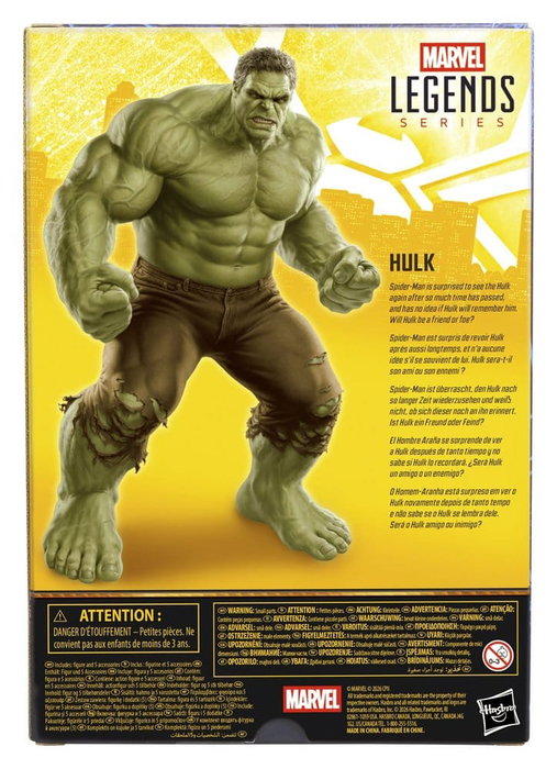 Hasbro Marvel Legends Hulk 15 cm Spider-Man: Brand New Day