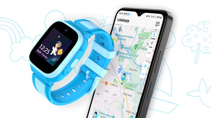 MyPhone Care Watch Kid LTE GPS Reloj Smartwatch para Niños 4G VoLTE Resistente Agua IP68 1.44" Pantalla Cámara SOS