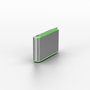 Lindy 40438 Bloqueador de Puerto USB Tipo C, Color Verde, 10 Unidades