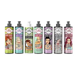 Gota Dourada Matizador 3D Marsala Cabello Rojo Nutritivo con Arginina y Extracto de Granada 300 ml