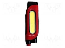 NightSearcher Linterna LED Magnética con LED Rojo y Cortacinturones