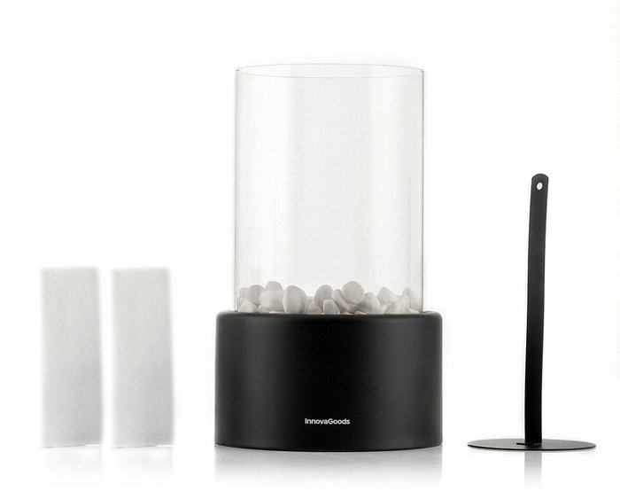 Innovagoods Chimenea de mesa de bioetanol decorativa ø16 x 26,5 cm