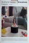 Innovagoods Chimenea de mesa de bioetanol decorativa ø16 x 26,5 cm