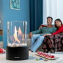 Innovagoods Chimenea de mesa de bioetanol decorativa ø16 x 26,5 cm