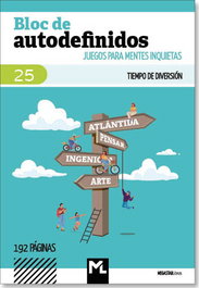 MEGASTAR EDITORIAL Bloc de Autodefinidos 25
