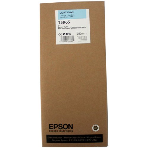Epson Cartucho de Tinta Cian Claro T596500 350ml UltraChrome HDR