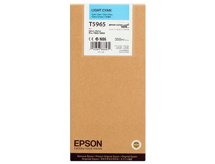 Epson Cartucho T596500 Cian Claro 350ml para Stylus Pro 7900/9900