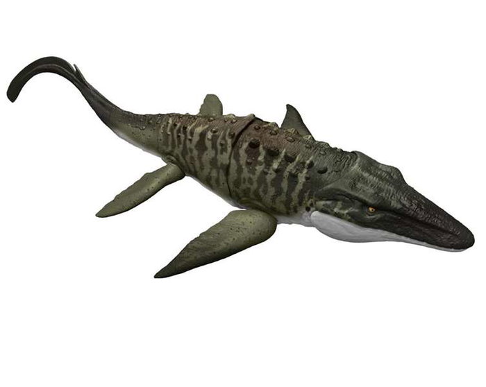 Mattel Mosasaurus JCH00 Jurassic World Gigante 65 cm Articulado Mordedor Juguete para Niños +4 Años