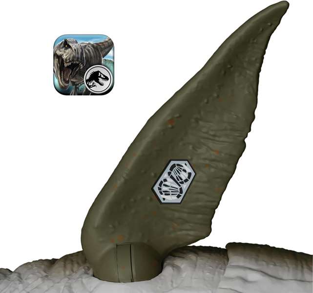 Mattel Mosasaurus JCH00 Jurassic World Gigante 65 cm Articulado Mordedor Juguete para Niños +4 Años