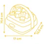 Smoby Cesta clasificadora de formas Winnie the Pooh, 8 formas, a partir de 1 año, Hecho en Francia