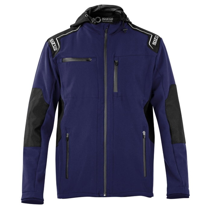 Sparco Chaqueta Soft Shell Azul Marino Talla L Sparco Chaqueta Soft Shell Azul Marino Talla L