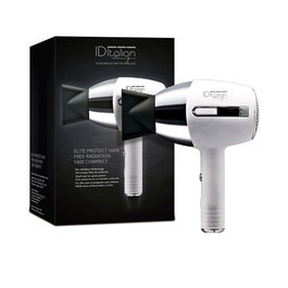 SISLEY Secador de Pelo Compacto ELITE PROTEC Compact Hair 1400W - Tecnología Sin Radiación, 2 Velocidades/2 Calores, Aire Frío, Blanco