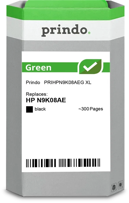 Prindo Prindo Green XL Negro Cartucho de tinta Prindo Prindo Green XL Negro Cartucho de tinta