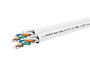 Lanview Cable Cat6a U-FTP 2x(4x2xAWG23) LSZH Blanco 305m Clase Cca