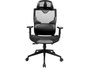Sandberg Silla Gaming ErgoFusion Ergonomica con Malla Transpirable, Reposacabezas y Brazos Ajustables, Respaldo Reclinable 4 Posiciones