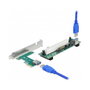 DeLOCK Tarjeta Riser PCI Express x1 a PCI 32 Bit con cable de 60 cm