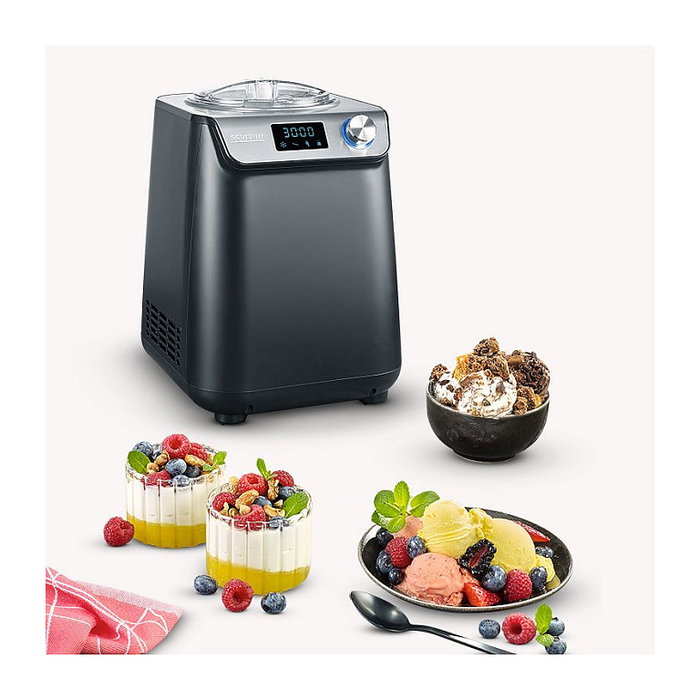 Severin EZ 7407 Máquina de helados y yogur con compresor Severin EZ 7407 Máquina de helados y yogur con compresor