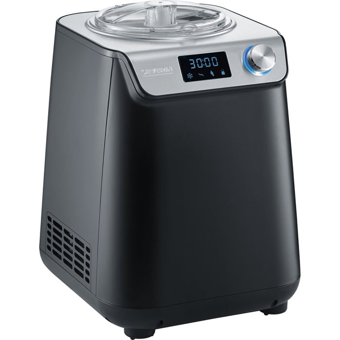 Severin EZ 7407 Máquina de helados y yogur, 1,2 L, Negro/Acero inoxidable Severin EZ 7407 Máquina de helados y yogur, 1,2 L, Negro/Acero inoxidable